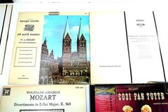 Lot of 13 WOLFGANG AMADEUS MOZART Classical LP Records Mixed Titles 1399 728 828