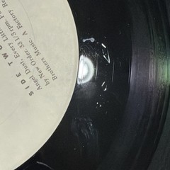 New Order – Brotherhood, 1986 830527 Canada Press LP – Love Triangle+ EX