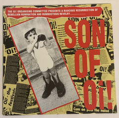 SON OF OI! ORIGINAL 1983 U.K. FIRST PRESSING LINK RECORDS / SYNDICATE PUNK COMP