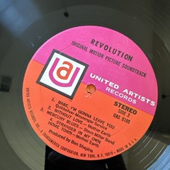 (#55).Revolution 1968, Soundtrack Movie Score, Excellent Cond Preowned Vinyl