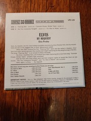 Elvis By Request Flaming Star RCA Victor LPC-128 Compact 33 Double