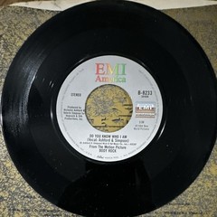 EMI America Maria Vidal Body Rock/Do You Know Who I Am 7″ 45 1984 Stereo
