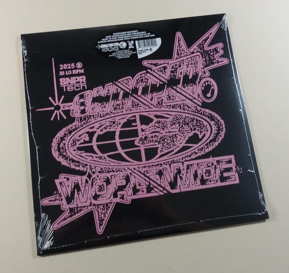 SNOOPER Worldwide PINK COLOR Vinyl LP Record Album NEW SEALED MINT 🎸 Punk Rock