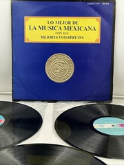 Mejor De La Música Mexicana 3 LP Set: Pedro Infante, Charro Avitia Y Más, Rare