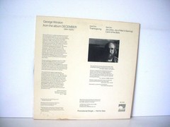 GEORGE WINSTON From The Album DECEMBER WHITE LABEL PROMO 1983 WINDHAM HILL 17256