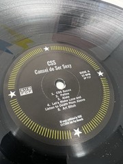 CSS Cansei De Ser Sexy Vinyl LP 2006 Sub Pop SP 717 EX