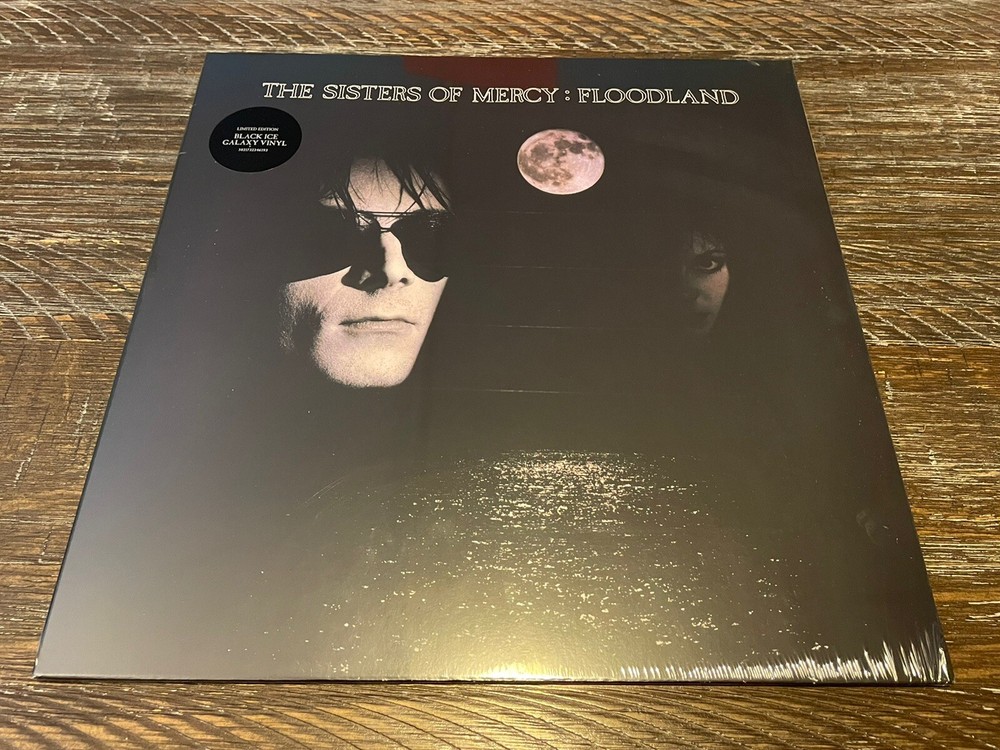 The Sisters of Mercy “Floodland” LP (Vinyl, Elektra/WEA, 2024) Black Ice Galaxy