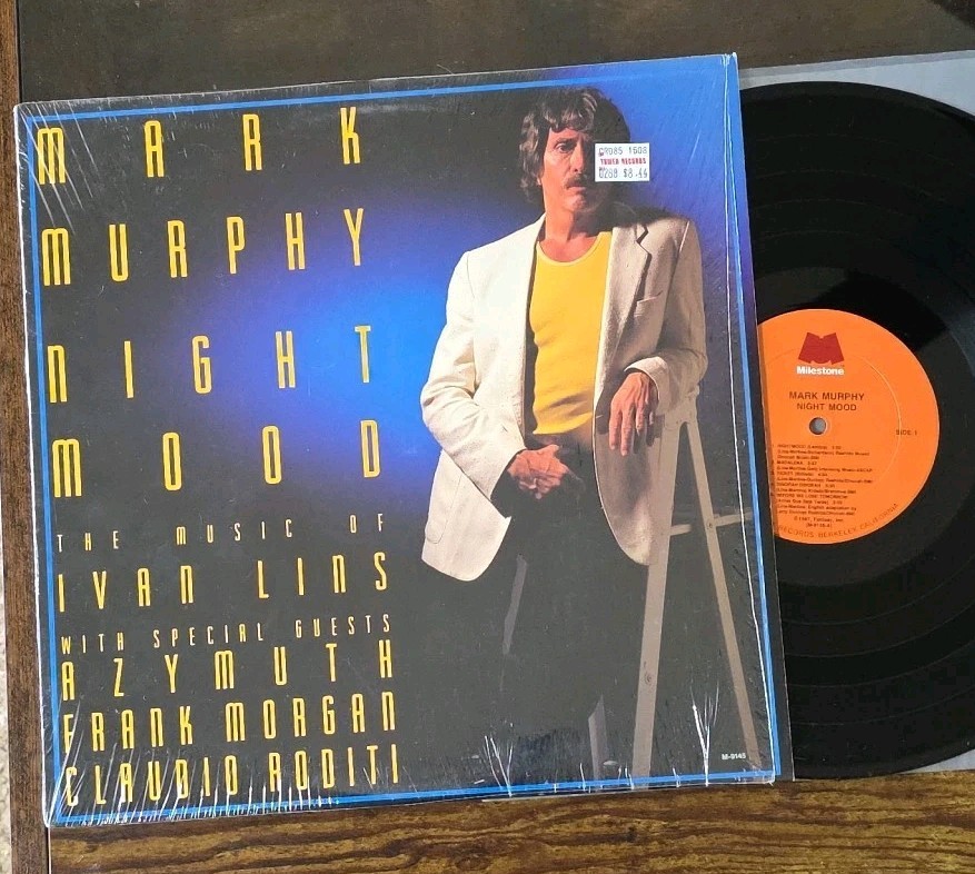 Mark Murphy ~ Night Mood The Music of Ivan Lins ~ 1987 Vinyl LP In Shrink NM/NM