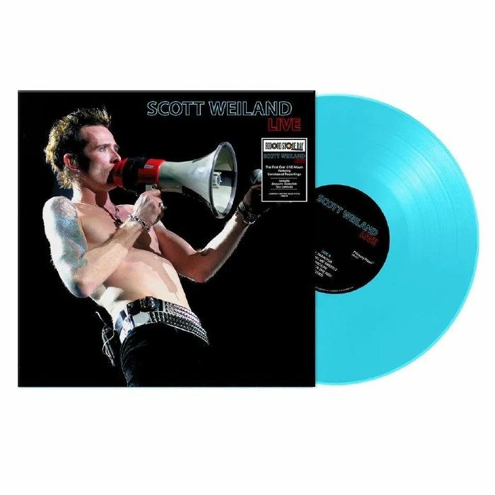 WEILAND, Scott – Live (Record Store Day RSD 2026) – Vinyl (blue vinyl LP)