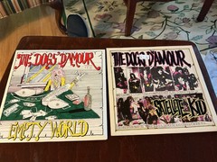 The Dogs D’Amour – Lot o 2 -UK Single 7 “ers….nm