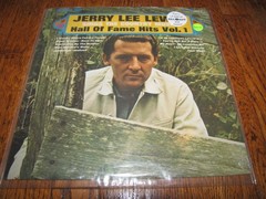 JERRY LEE LEWIS – SINGS THE COUNTRY MUSIC HALL OF FAME HITS VOL 1 – SEALED LP
