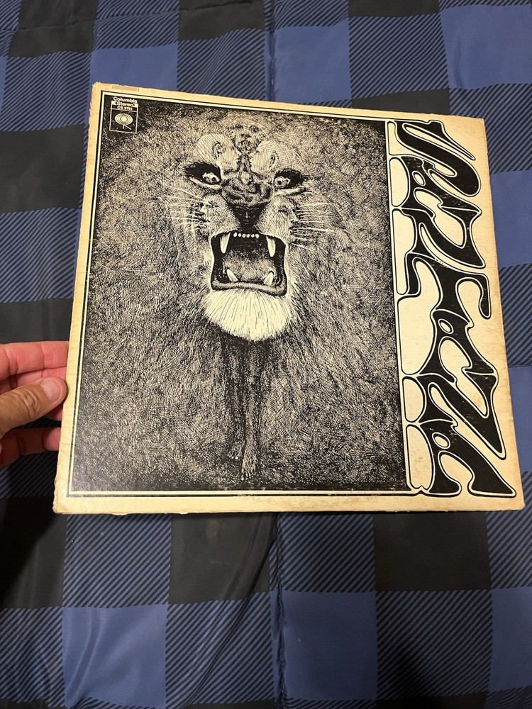 Santana -Self-Titled -1969 Vinyl LP Album -Tested