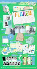 FLARE U YOUTH ERROR 1st Mini Album STATIONERY KIT Ver/CD+Photo Book+Tape+5 Card