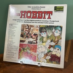 The Hobbit ~ J.R.R. Tolkien ~ Rankin/Bass Vinyl LP Record ~ 3819 DISNEYLAND NEW