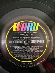 1981 Evie Unfailing Love Christian Religious Gospel EXCELLENT EX Vinyl LP Record