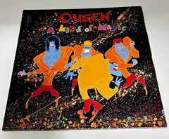 Queen A Kind Of Magic LP Vinyl UK EMI EU3509 Gatefold 1986 VG