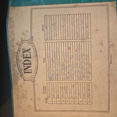 1920s-40s Shellac Records w Storage Album 10 Records – Hank Williams & More #63