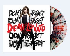 Demi Lovato – Don’t Forget [Clear/Red-Black Splatter LP] [New Vinyl LP] Black, C