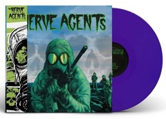 THE NERVE AGENTS S/T 12″ Ep HARDCORE Punk Rock REISSUE Opaque Purple Vinyl NEW