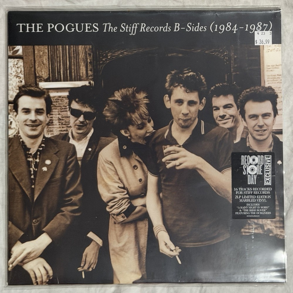 The POGUES LP x 2 The Stiff Records B-Sides 1984 – 1987 Rsd Green Vinyl New Seal