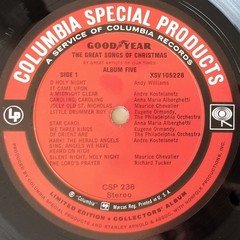 Great Songs of Christmas V.Artists 1965 STEREO Vinyl LP CSP-238S S. Maria TESTED