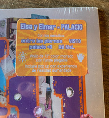 Elsa Y Elmar – Palacio 12″ Vinyl LP Color Morado Purple + Patch Set. New Sealed.