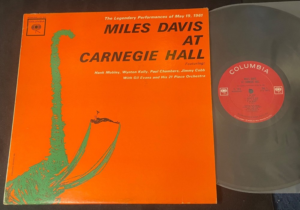 MILES DAVIS At Carnegie Hall 1963 re Columbia CL 1812