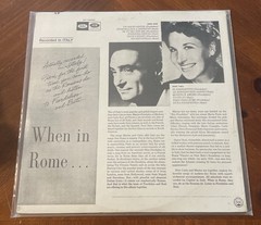 When In Rome | Carlo Buti & Marisa Fiordaliso | SEALED LP | Capitol DT 10030