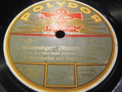 1916 LOTTE LEHMANN Michael Bohnen Wagner Meistersinger Gut’n Abend POLYDOR 85305