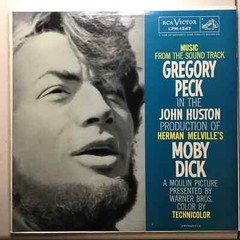 Moby Dick Soundtrack Philip Sainton Gregory Peck LPM1247 LP