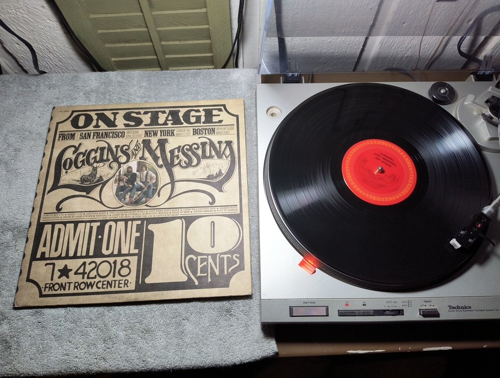 LOGGINS AND MESSINA-ON STAGE , PG 32848 , Original No Bar Code Tested Excellent