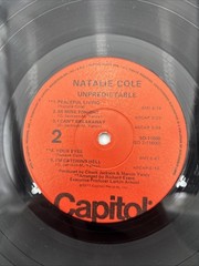 Natalie Cole Unpredictable Vintage 1977 Vinyl LP Capitol Record SO-11600 VG+