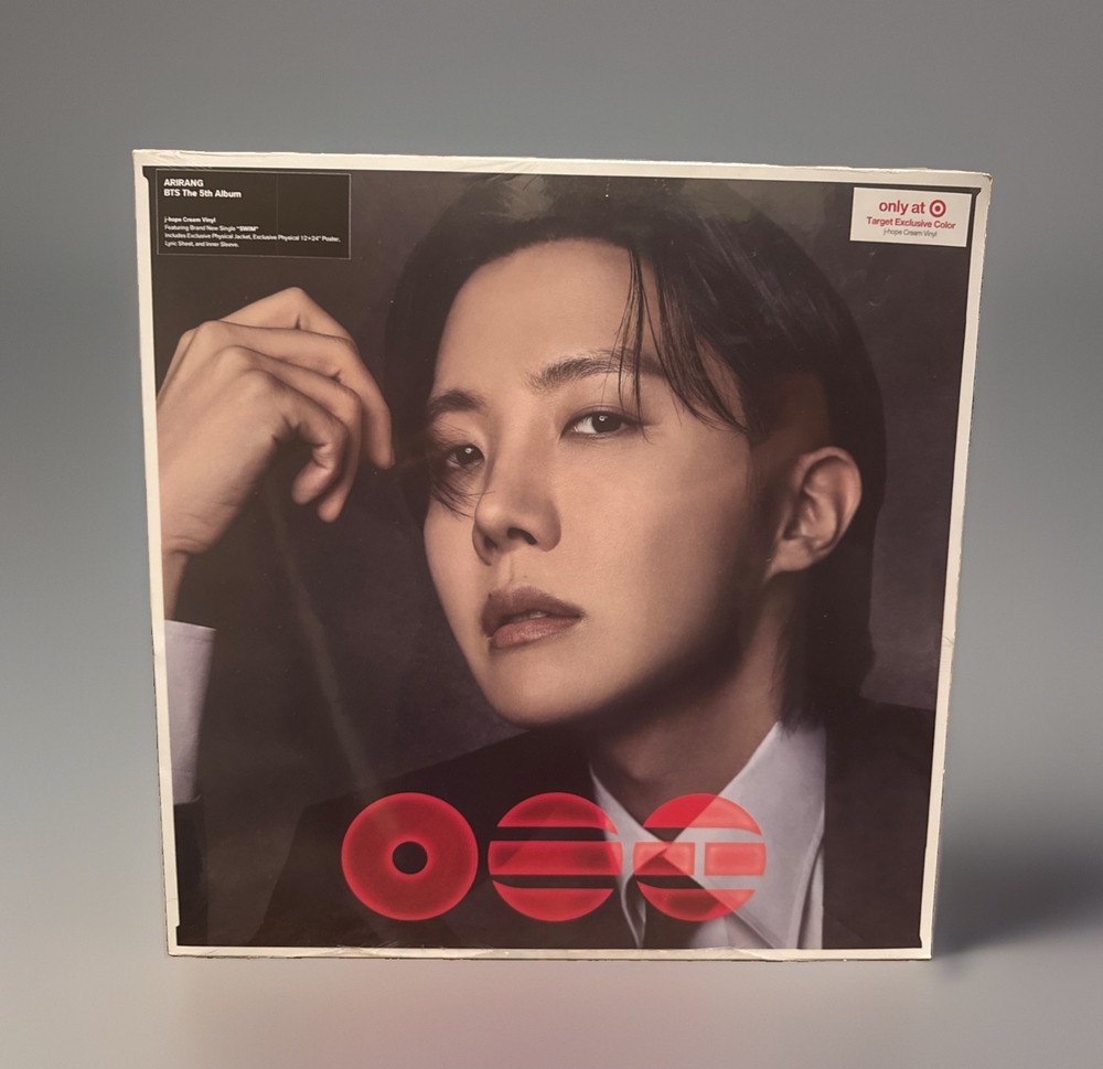 Target Exclusive BTS – The 5th Album ‘ARIRANG’ Vinyl J-Hope Cream New & Sealed