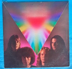 SOMEWHERE I’VE NEVER TRAVELLED Ambrosia 1976 LP T-510 1st Pyramid Inner VG+/VG+