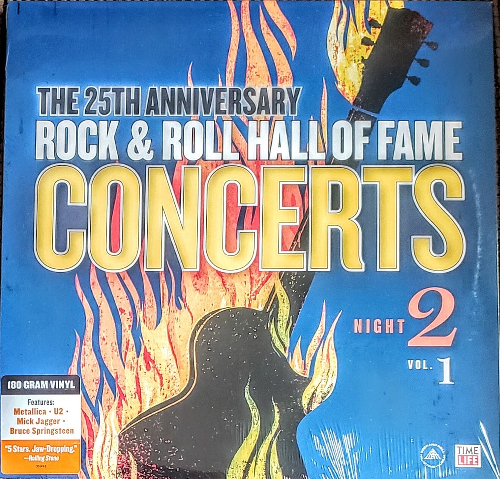 VARIOUS ARTIST- 25TH ANNIVERSARY ROCK & ROLL HALL OF FAME : NIGHT 2 -VINYL “NEW”