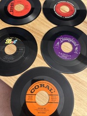 Lot Of 65 1960’s And Up 45 Records In Very Good Condition