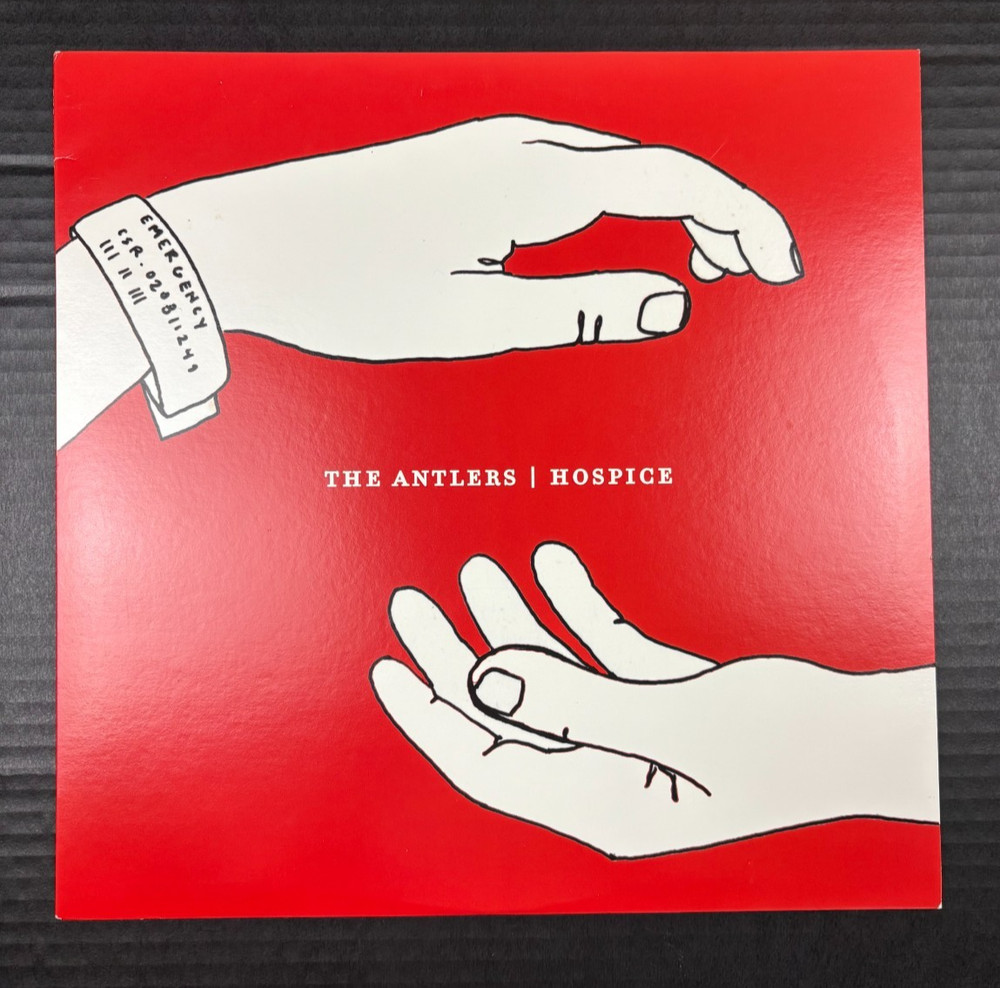 The Antlers Hospice 12″ Black Vinyl LP Frenchkiss Records 2009