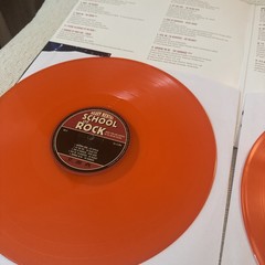 School Of Rock Soundtrack 2LP Orange Vinyl NM Immigrant Song Edge Of Seventeen