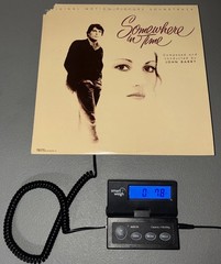 SOMEWHERE IN TIME john barry MCA5154 christopher reeve (1980) EX LP