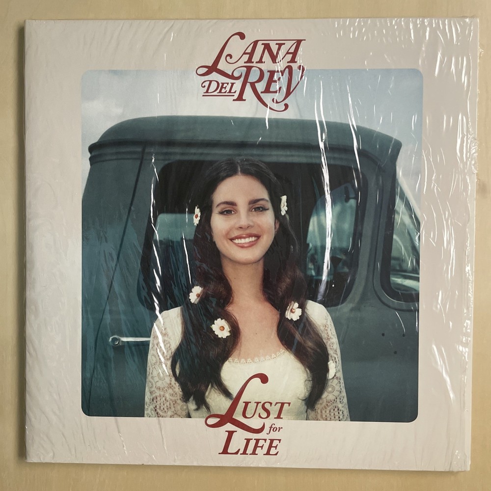 Lana Del Rey Lust for Life Dual Vinyl Record Set 2 LPs