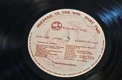 PREPARE YE THE WAY Parts 1-2 Vinyl 2 LP Set 1972 Scripture In Song GOSPEL