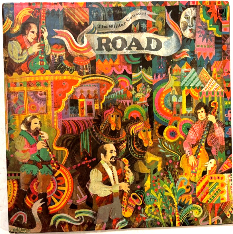 The Winter Consort Road SP-4279 Stereo A&M Records Vintage 1970 LP Vinyl NM