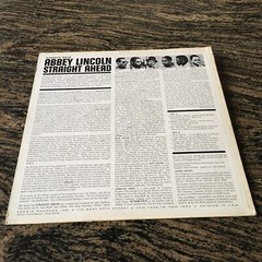 Abbey Lincoln – Straight Ahead LP – Candid – CJM 8015 Mono DG PROMO