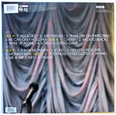 AMY WINEHOUSE Live At Glastonbury 2007 2LP on CLEAR VINYL New SEALED Colored