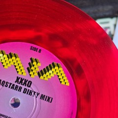 M.I.A. ~ XXXO ~ 7″ TRANSLUSCENT RED 2010 ~ EX/VG+ ~ BLAQSTARR