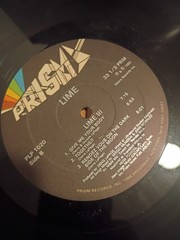LIME 3 PLP 1020 1983 Mantra Records Original 1st Pressing, Edition,Prism VG VG+
