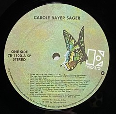 1977 Carole Bayer Sager Self Titled 33 rpm LP 12″ Record Album Elektra 7E-1100