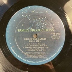 Billy Joel- Cold Spring Harbor – 1st Press – Family Productions FPS-2700 VG