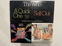 The Who A Quick One + Sell Out 2x Vinyl LP VG+/EX 1974 U.S. Pressing 2 Album Set