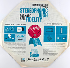 Space Age Stereo Packard Bell Steve Allen 12″ LP Vinyl Record Command PB1